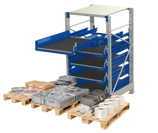 Heavy duty pull out rack