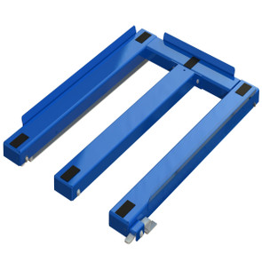 Middle foot for floor pull-out unit