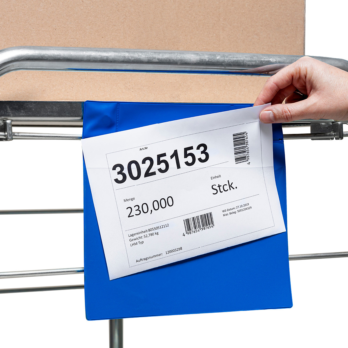 Magnetic pockets with neodym magnets