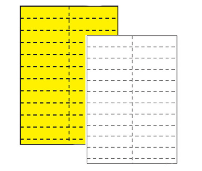 Perforated labels