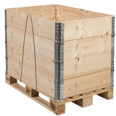 Rahmenverriegelungen für 4 Holzaufsatzrahmen