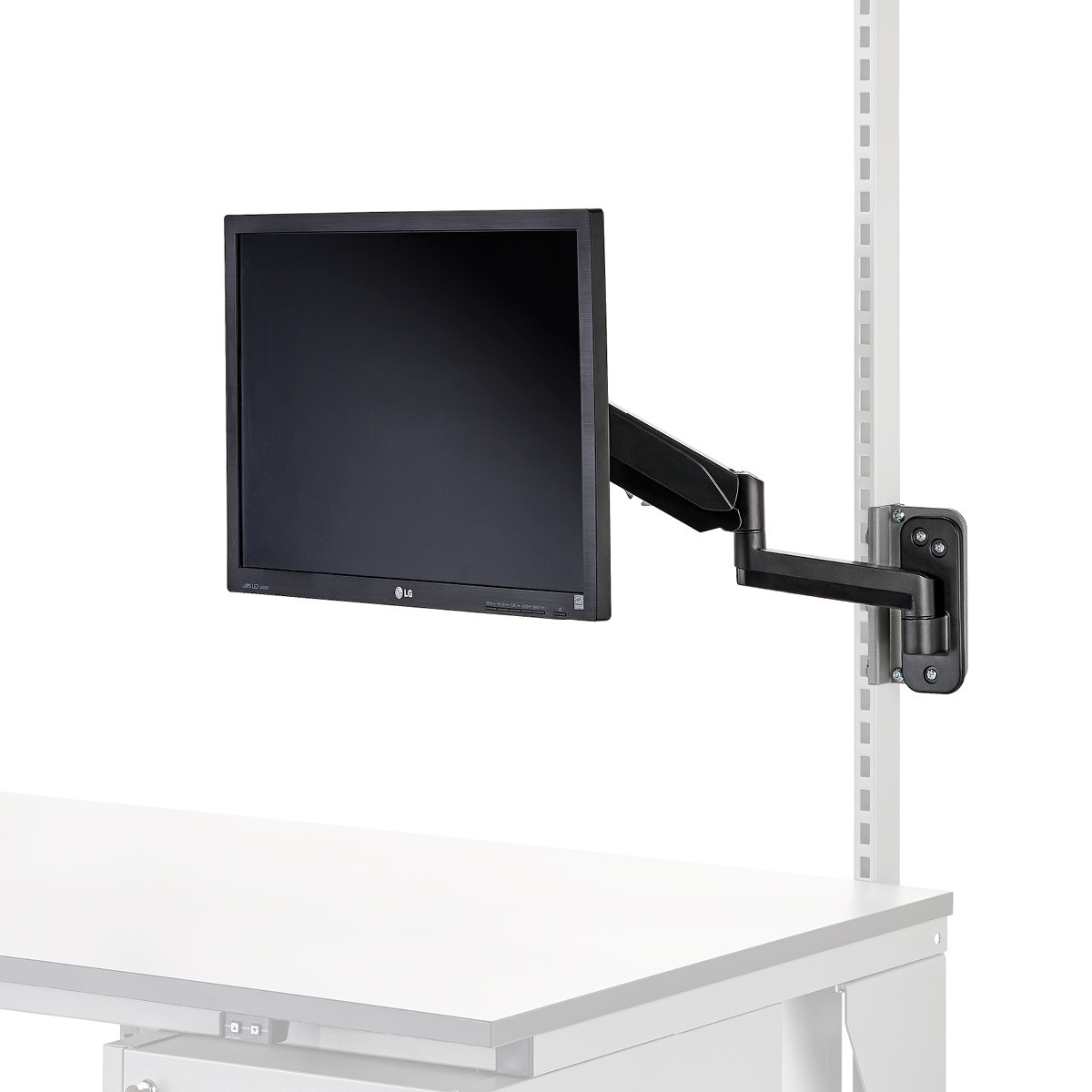 Schwenkarm mit Monitor (nicht im Preis enthalten)