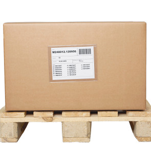 Soft self-adhesive pocket glued on a cardboard