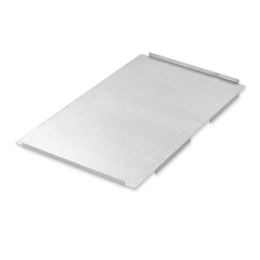 Geschlossener Stahlboden mit umlaufenden Rand