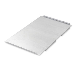 Geschlossener Stahlboden mit umlaufenden Rand