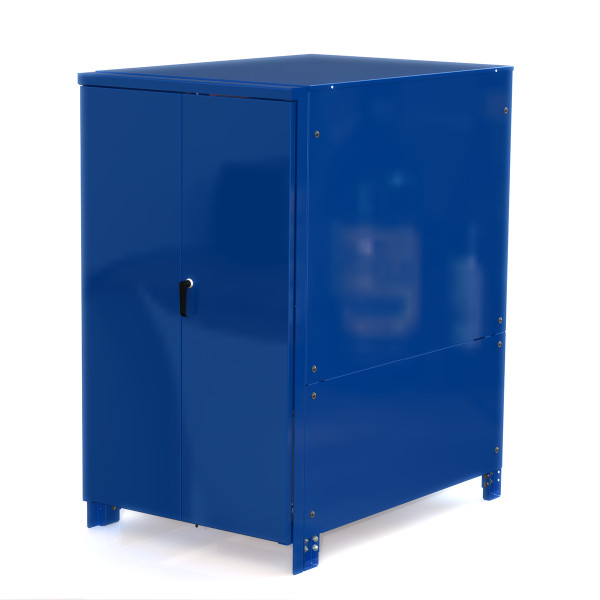 Doors for pull-out rack