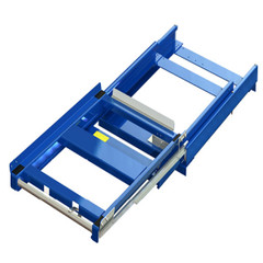 Locking in extended position for pull-out units