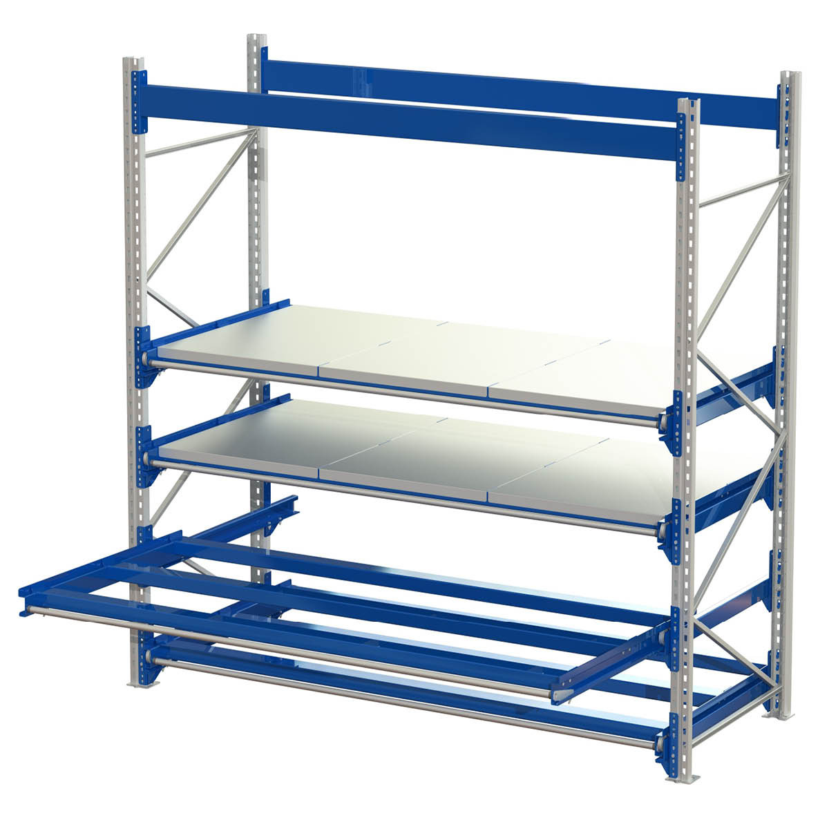Upright hanging XL-pull-out unit