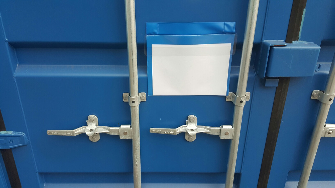 KROG Neodym-Magnettasche mit 3 zusätzlichen Magnetstreifen an Container